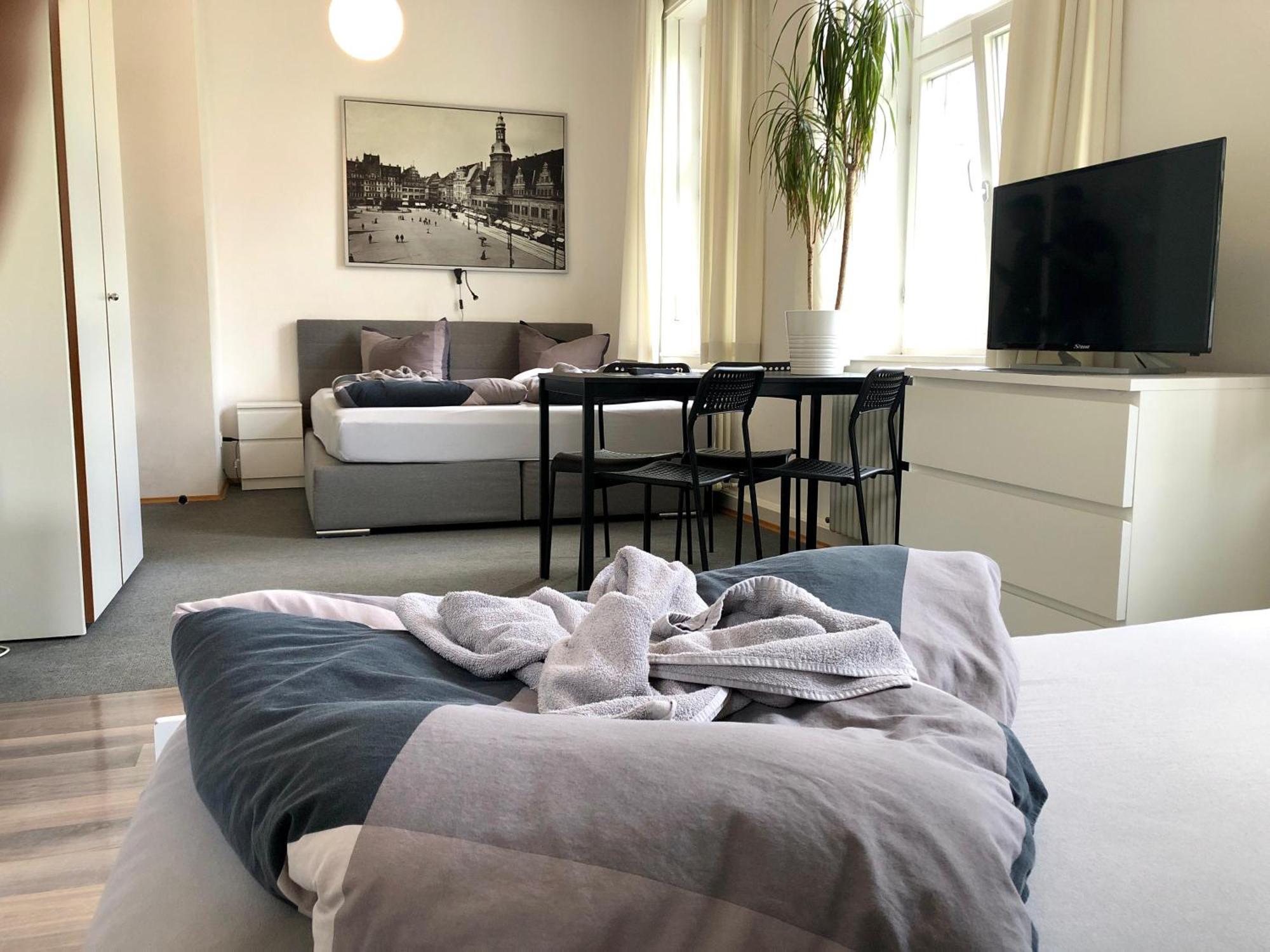 Ferienwohnungen Und Apartmenthaus Halle Saale - Villa Mathilda מראה חיצוני תמונה