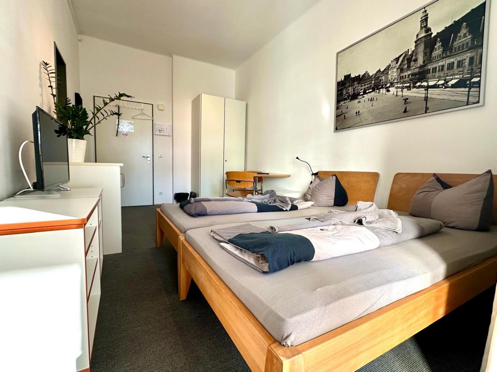 Ferienwohnungen Und Apartmenthaus Halle Saale - Villa Mathilda חדר תמונה