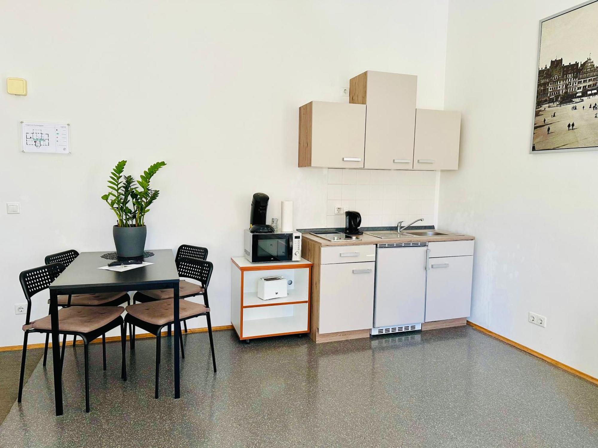 Ferienwohnungen Und Apartmenthaus Halle Saale - Villa Mathilda מראה חיצוני תמונה
