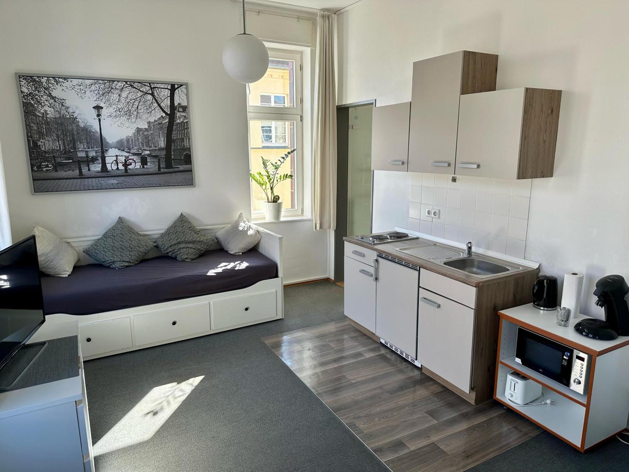 Ferienwohnungen Und Apartmenthaus Halle Saale - Villa Mathilda מראה חיצוני תמונה