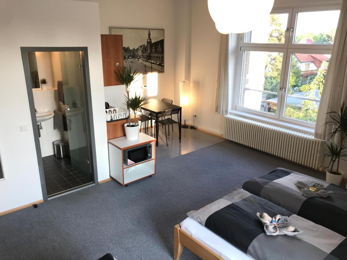 Ferienwohnungen Und Apartmenthaus Halle Saale - Villa Mathilda מראה חיצוני תמונה